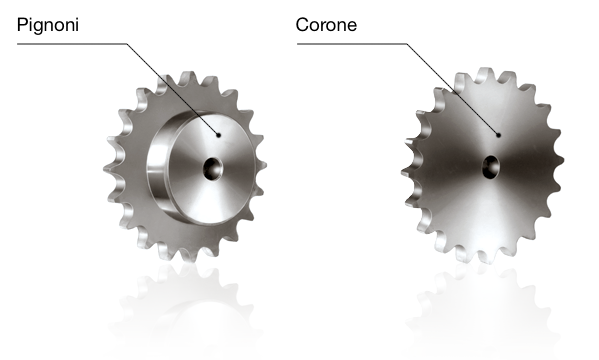 отличие звездочек corone и pignoni