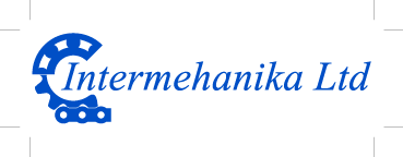 логотип Интермеханика Лтд, заливка цветом, английский логотип Интермеханика Лтд
